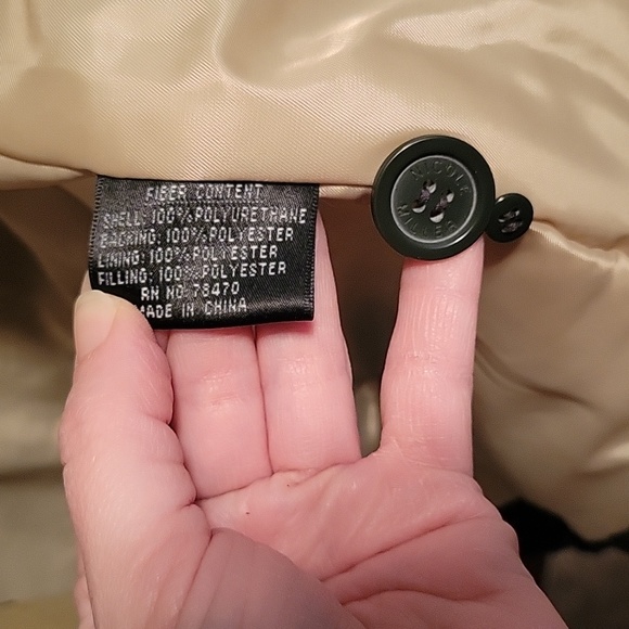 Nicole Miller Men's L Olive Green Jacket! Like New! - Picture 8 of 11